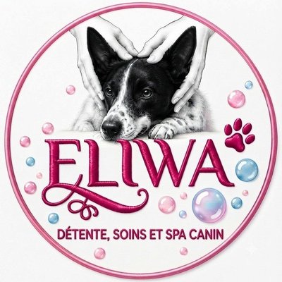 Logo Eliwa — détente, soins et bien-être animalier